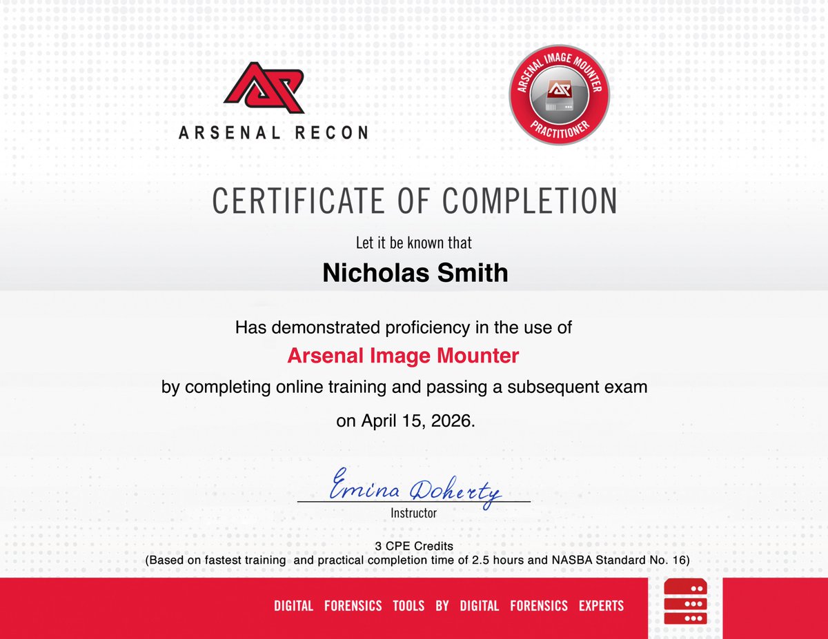 Arsenal Recon tweet media