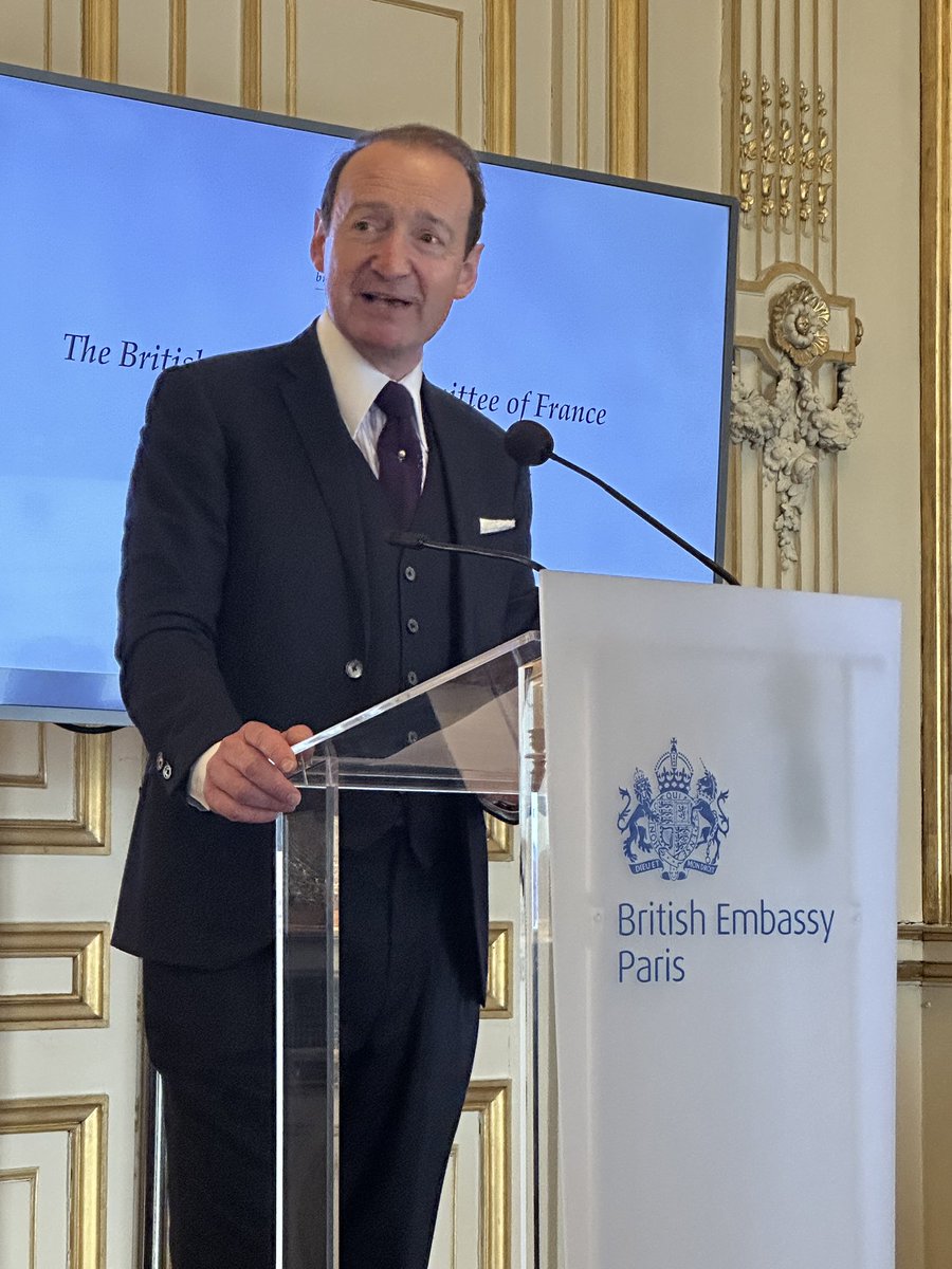 SimpkinAndrew's tweet photo. Superb AGM &amp; garden party this week at British Ambassador’s Residence @UKinFrance #Paris for our 120 Association Presidents! Huge thanks to Ambassador @TomDrewUK for his warm welcome and extraordinary hospitality @BritishinFrance @British_France @fbcci @francobritish #pamdeegan https://t.co/FXSEjZo06q