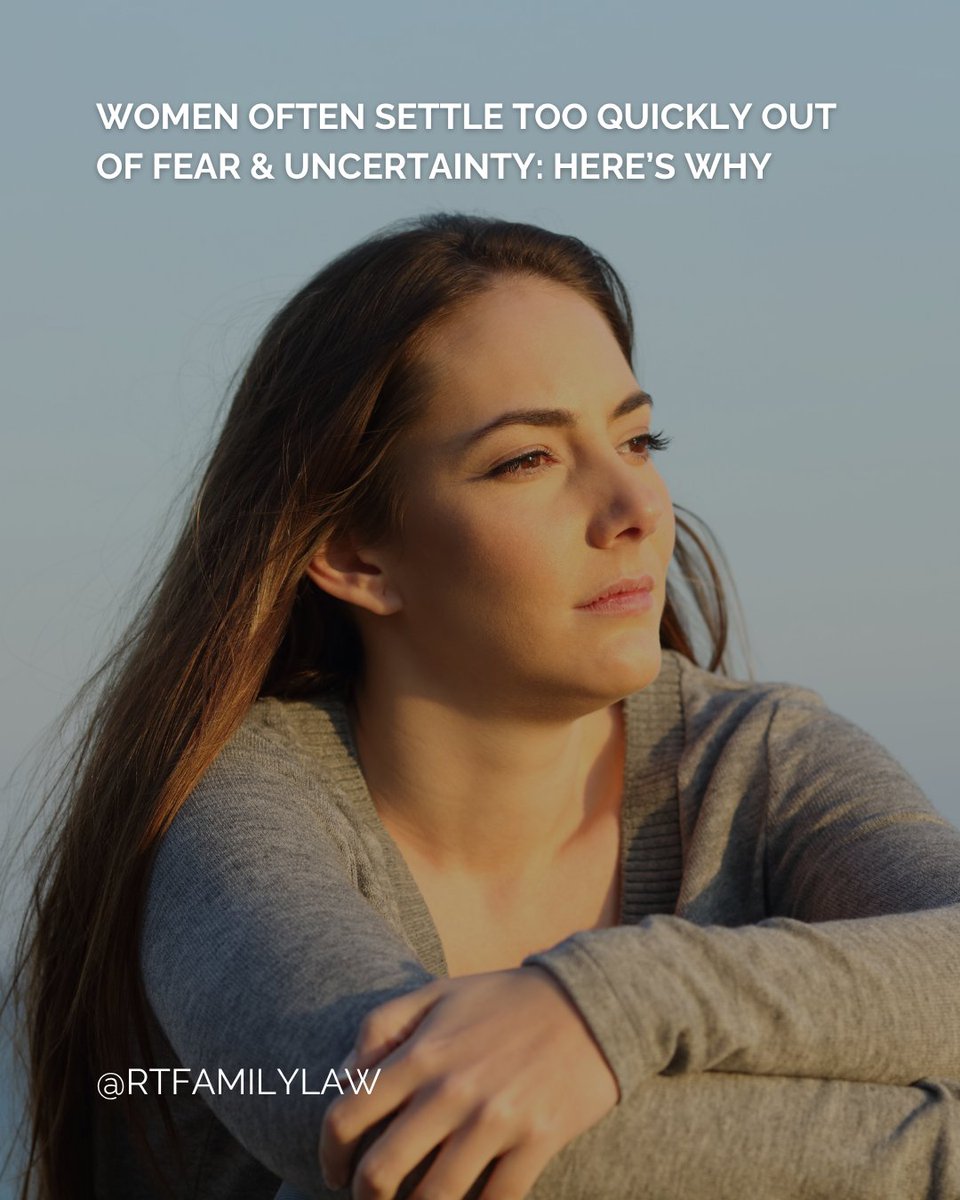 RTFamilyLaw's tweet image. Fear and uncertainty can influence important decisions during a divorce — sometimes leading to settlements that don’t fully reflect long-term needs. ⚖️

hubs.ly/Q048Zkfd0
 
#Divorce #FamilyLaw #AlbertaLaw