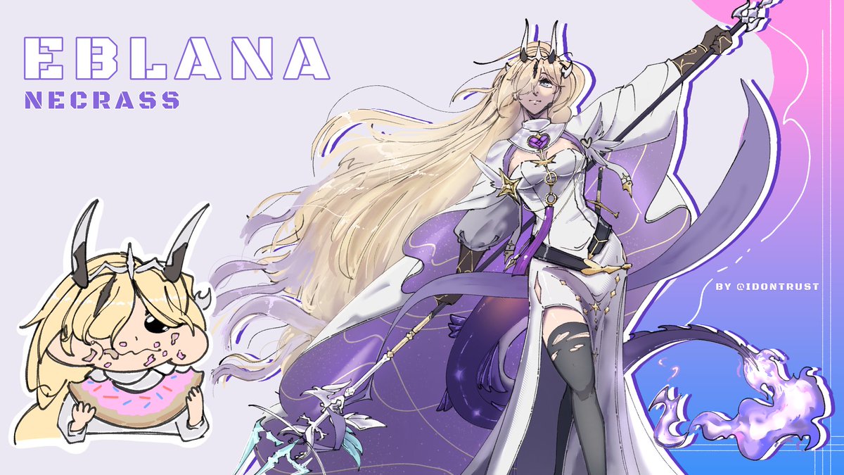 Idontrust1's tweet photo. Eblana Commission by a friend of mine
#arknights #digitalart https://t.co/4ERcli287n