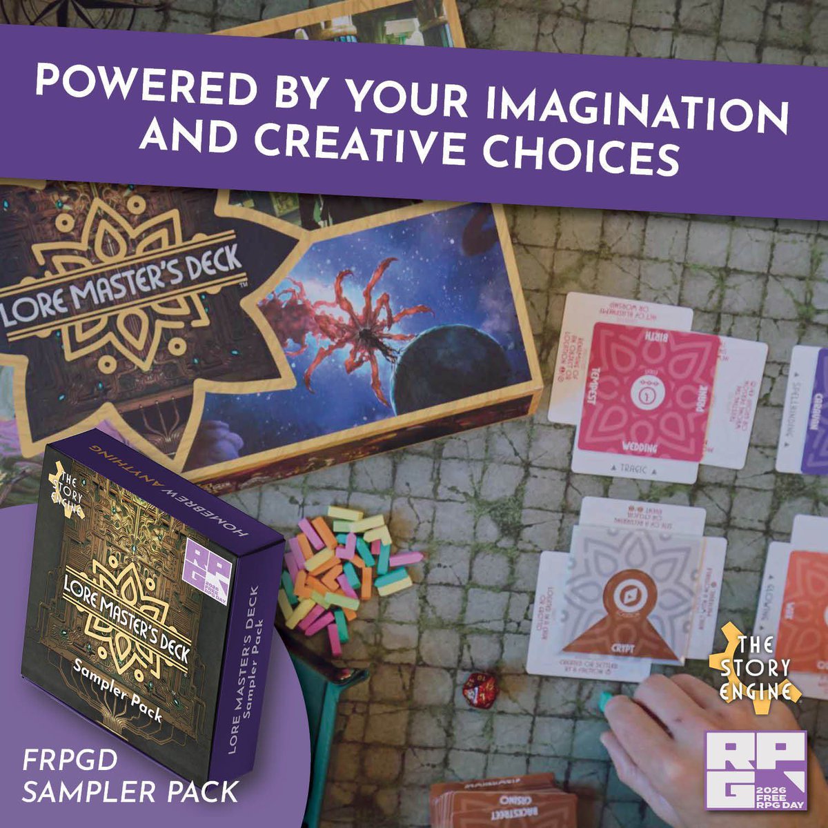Free RPG Day 🎲 June 27, 2026 tweet media