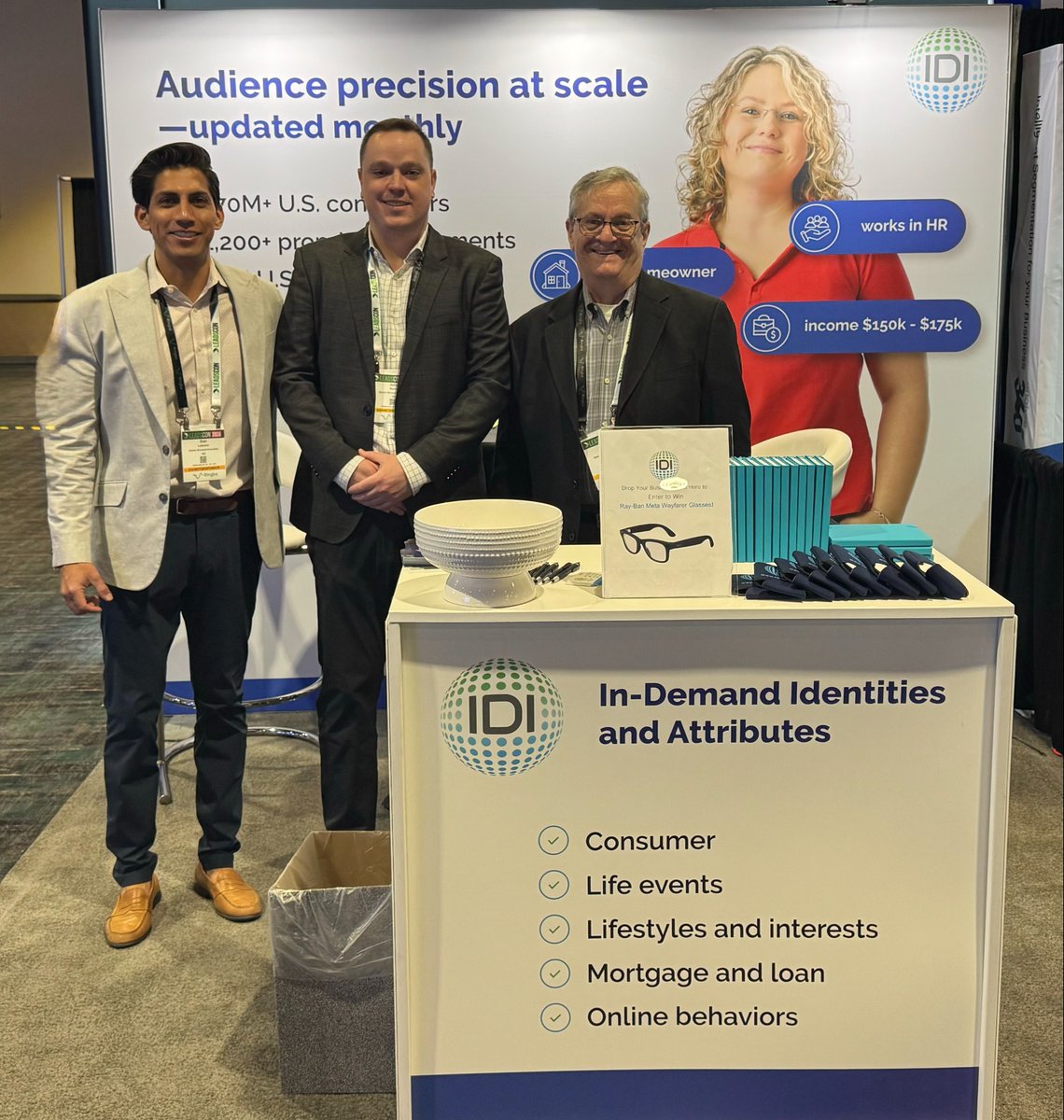 IDIData's tweet photo. We're live at @LeadsCon! If you’re in Vegas, stop by IDI's booth # 551 to say hello 👋

Great conversations are underway. We’re sharing how idiMARKETING™ helps brands connect with the audiences that matter most, exactly when it counts.

#LeadsCon26 https://t.co/m9F9XAgFoc