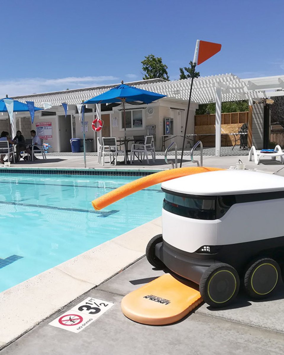 ballstatedining's tweet photo. Today is the last day to catch the robots in action before they start their summer vacation. We’re going to miss seeing these legends rolling around campus!

#StarshipRobots #BallStateDining #FoodService #MuncieIndiana https://t.co/ysvWdMxWyn