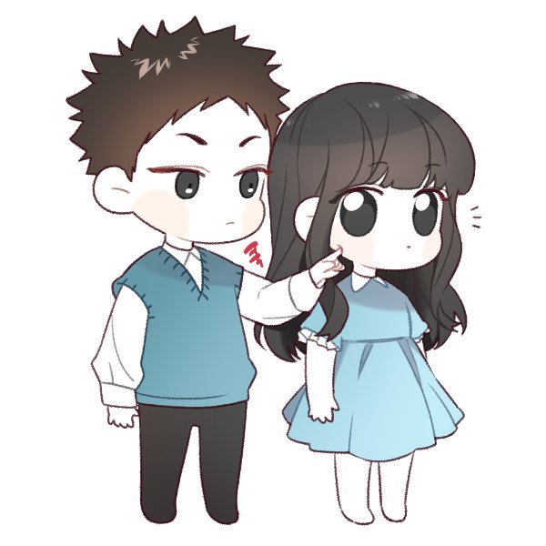 LUVM3M0R3's tweet photo. ( 　'-' )ノ)`-' )?   ➡️   (   -з('ﾛ '//)! 
#이와하나

(🎨 딕님) https://t.co/XaqCzbyJ5M