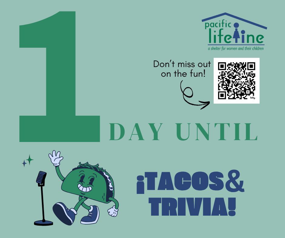 PacificLifeline's tweet image. Tacos &amp;amp; Trivia is tomorrow night! Don't miss out on the fun - register at buff.ly/jcN7bKM #pacificlifeline #trivianight #tacos #RegisterNow #fomo