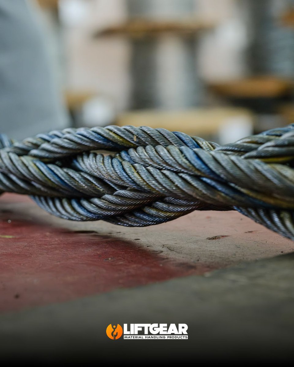 Liftgearusa's tweet image. Braided wire rope sling, built by hand by liftgear professionals.This Braided sling has a WLL of over 100K LBS
Liftgear.com

#wirerope #rigging #LIFTGEAR