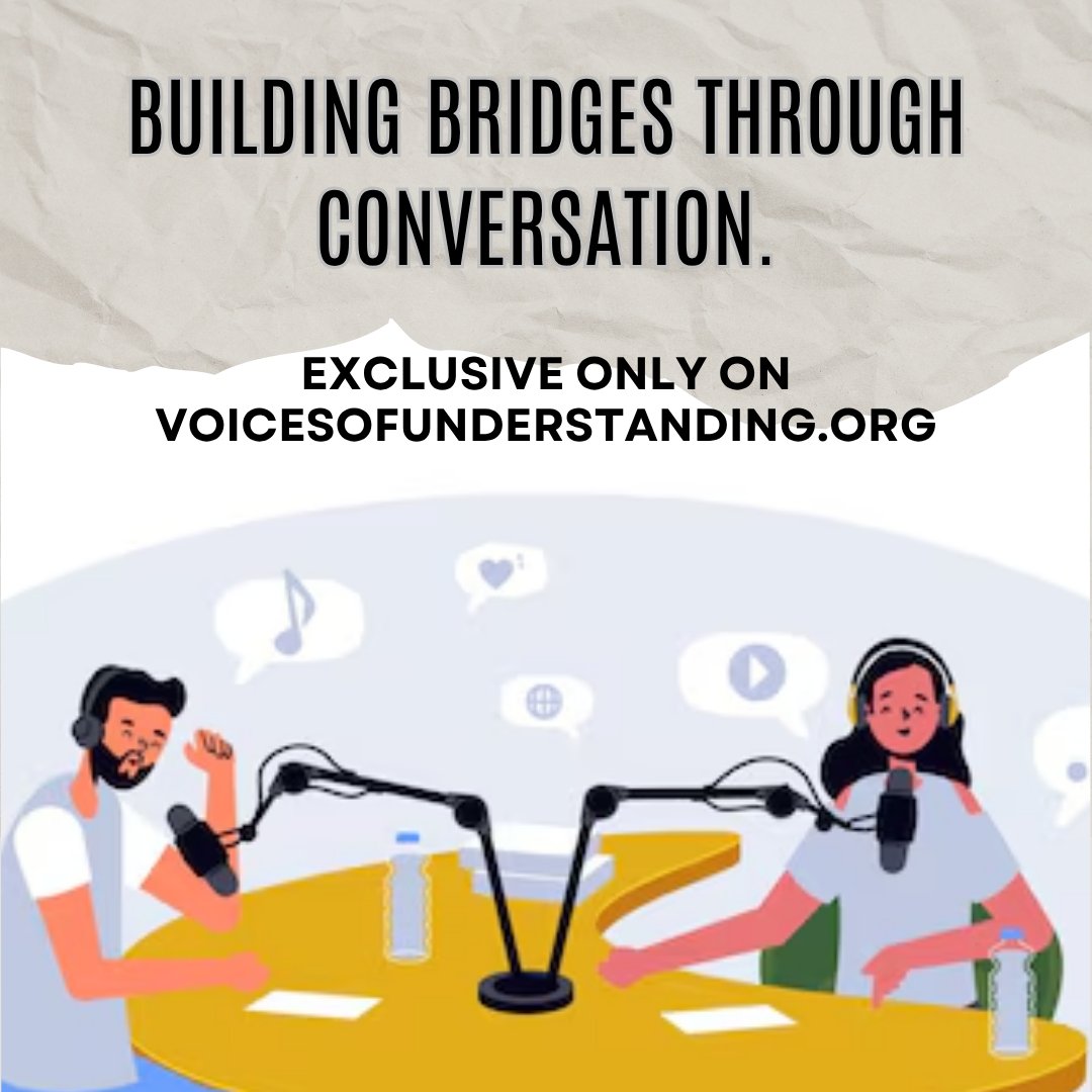 VOU_Official_'s tweet image. #Conversations can divide or they can connect.
#Voices of #Understanding is #building bridges through #dialogue, one conversation at a time.

Learn more at - voicesofunderstanding.org

#VoicesOfUnderstanding #ListenLearnGrow #DialogueForChange #YouthEngagement  #UnderstandingFirst