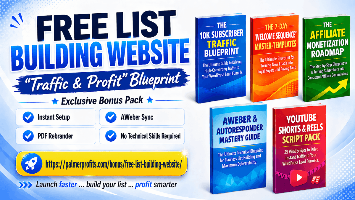 MentorWealth's tweet photo. I bought Kevin’s Free List Building Website product ... and I’m using my own Exclusive Bonus Pack with it too.

A smart combo for more traffic, better follow-up, and faster list growth.
https://t.co/UQ3sZozHH8

#ListBuilding #EmailMarketing #AffiliateMarketing #LeadGeneration https://t.co/J0moInhZEz
