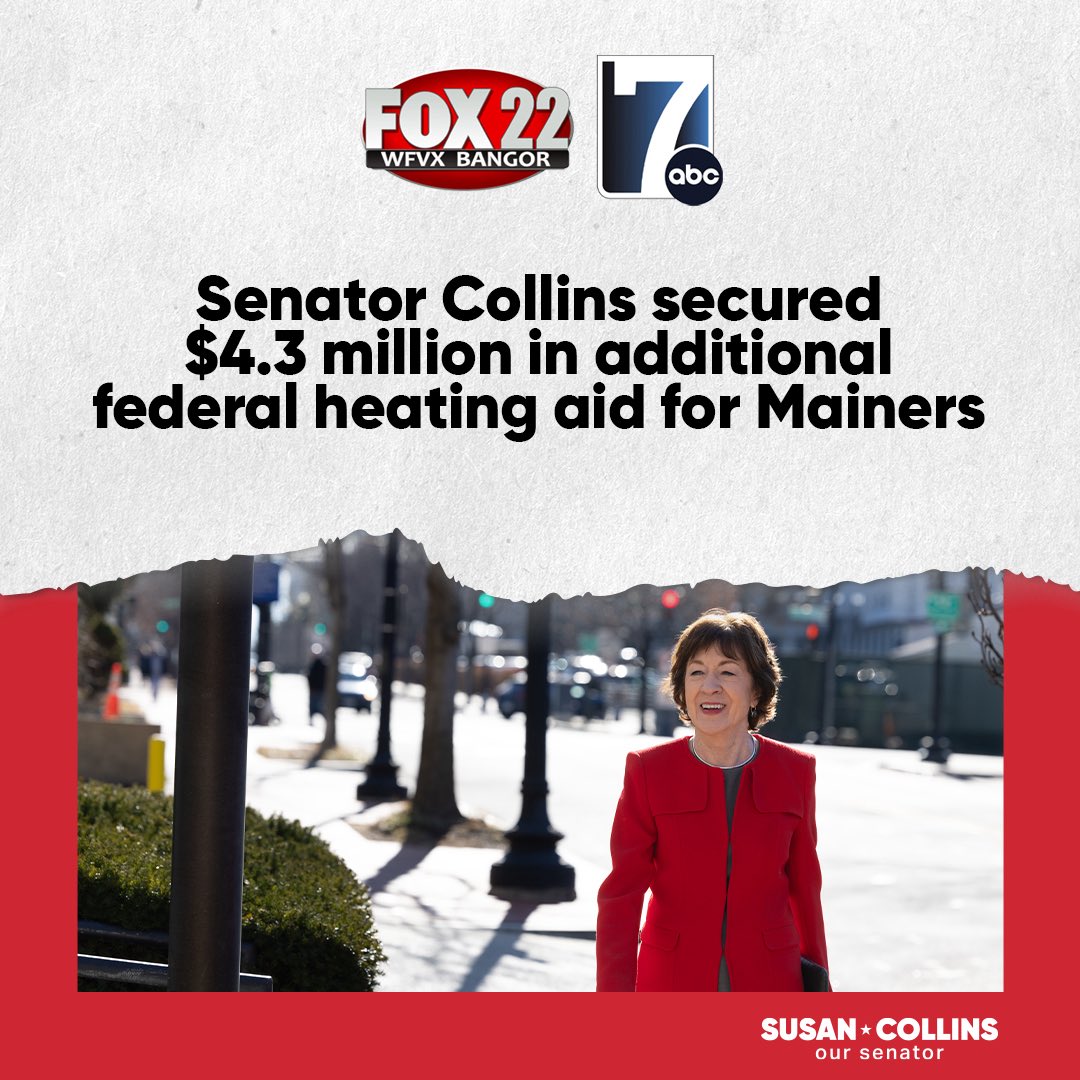 Susan Collins for Senator tweet media