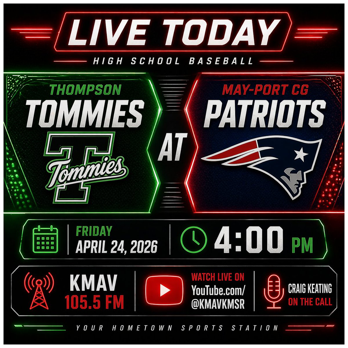 KMAV & 99KMSR Radio tweet media