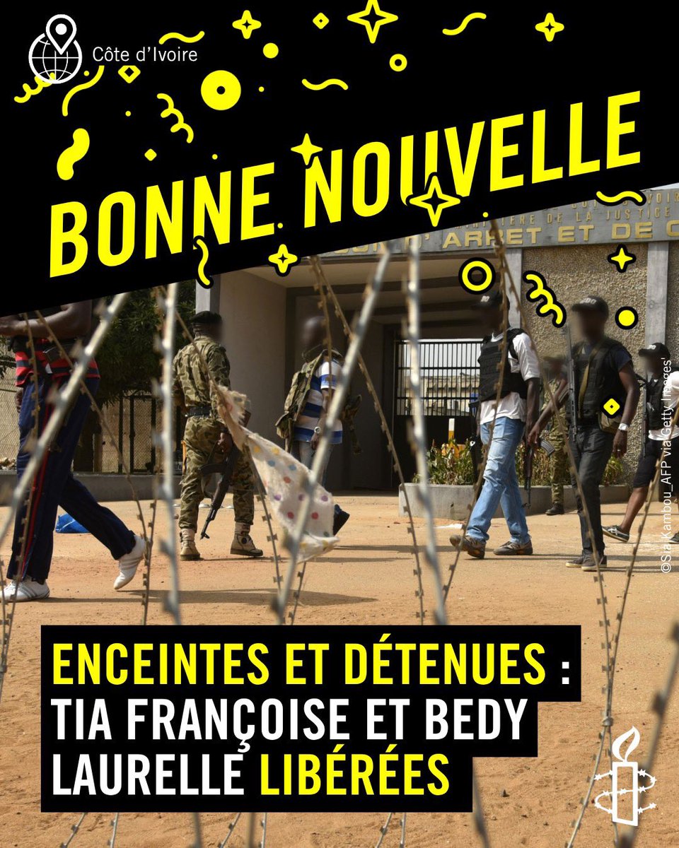 Amnesty International Côte d'Ivoire tweet media