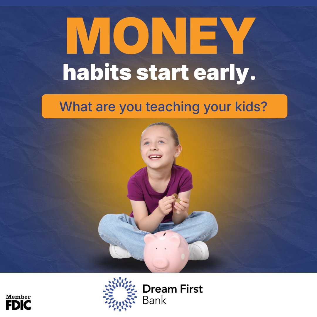 DreamFirstBank's tweet image. Financial literacy doesn’t start in adulthood; it starts at home. The lessons we teach today can shape confidence tomorrow. Looking for tools to help? Check out our Money IQ resources: bit.ly/dream-first-fi… #FinancialLiteracyMonth #MoneySmartKids #FinancialEducation