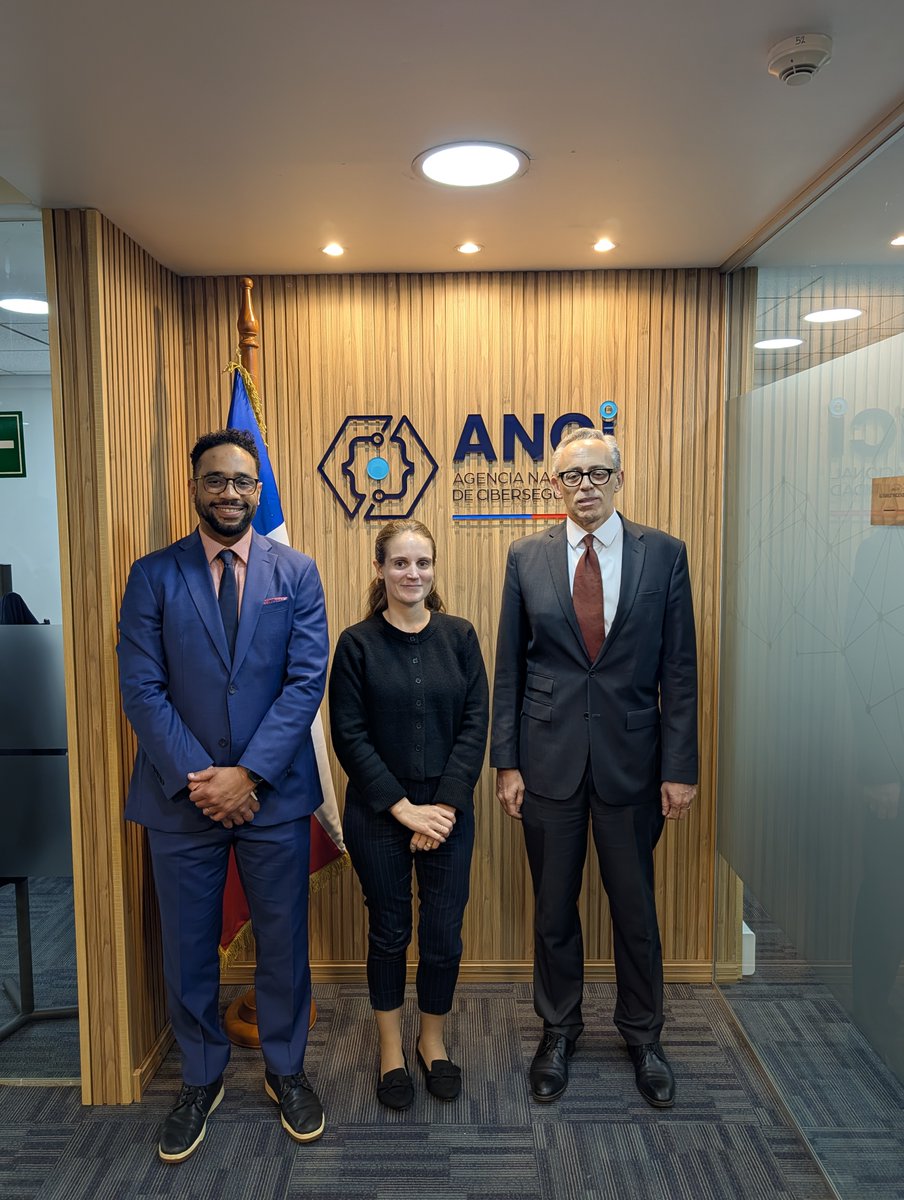 ITI_TechTweets's tweet image. 📍Santiago, Chile 🇨🇱

ITI’s Sean Murphy &amp;amp; @HusaniDurans met with leaders across government to discuss cybersecurity, AI, and digital infrastructure.

Key focus: public-private collaboration to drive innovation, resilience, and growth.

#TechPolicy #DigitalTransformation