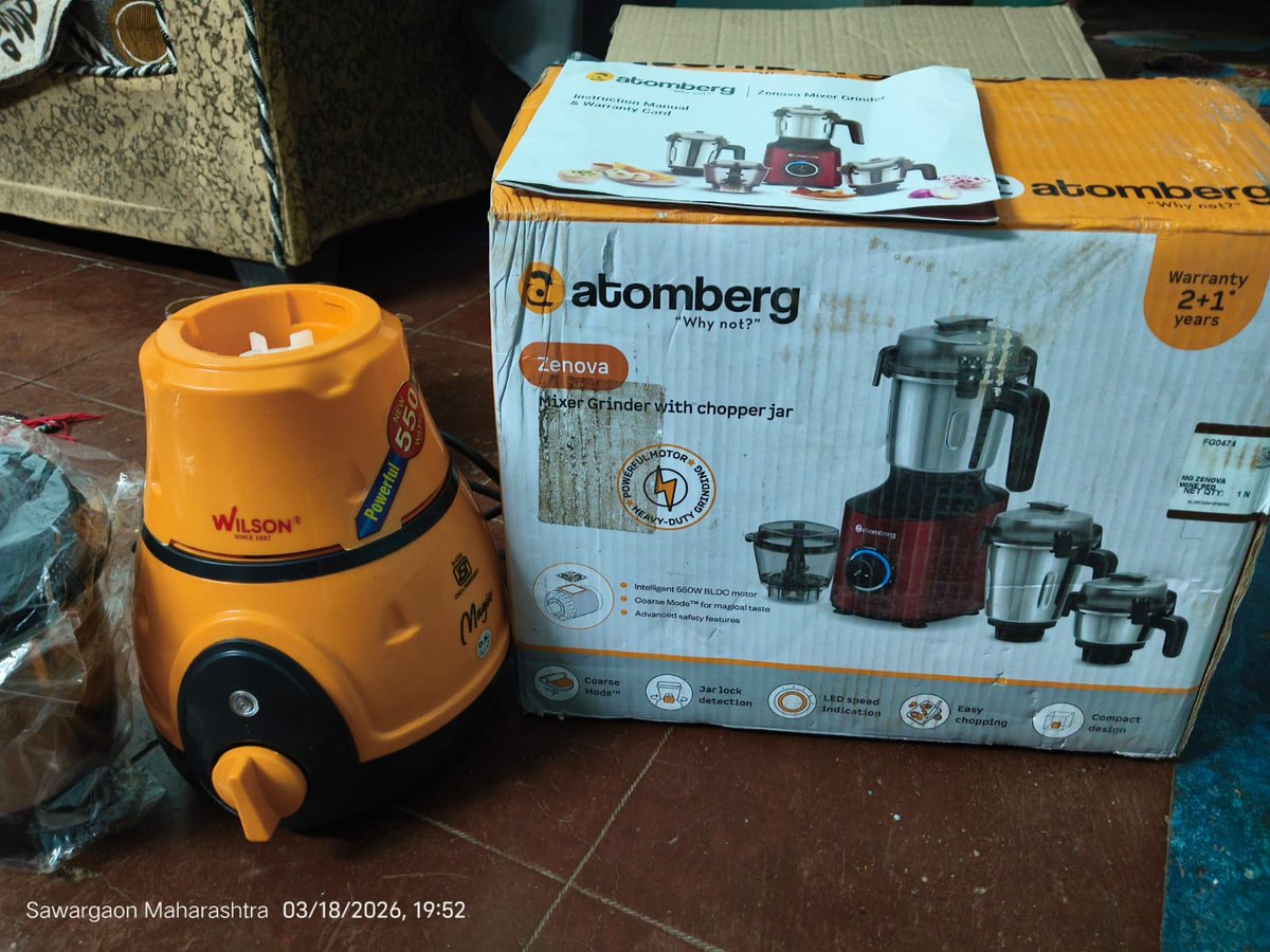 PrakashRewatka1's tweet image. Day 26: Wrong product delivered by Flipkart (Atomberg ordered, Wilson received). Order ID: OD436975719905767100 . 11 pickup attempts failed. Still unresolved despite escalations, NCH complaint &amp;amp; SBI dispute.  #Shame #Flipkart #ConsumerRights #WrongProduct