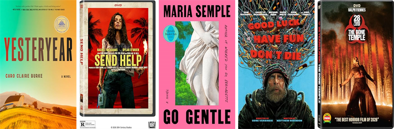 BigelowLibrary's tweet photo. This week the Bigelow Free Public Library has 44 new books and nine new movies.  New items include Yesteryear. https://t.co/B2nrDnuaa8 https://t.co/U0PTFOmep7