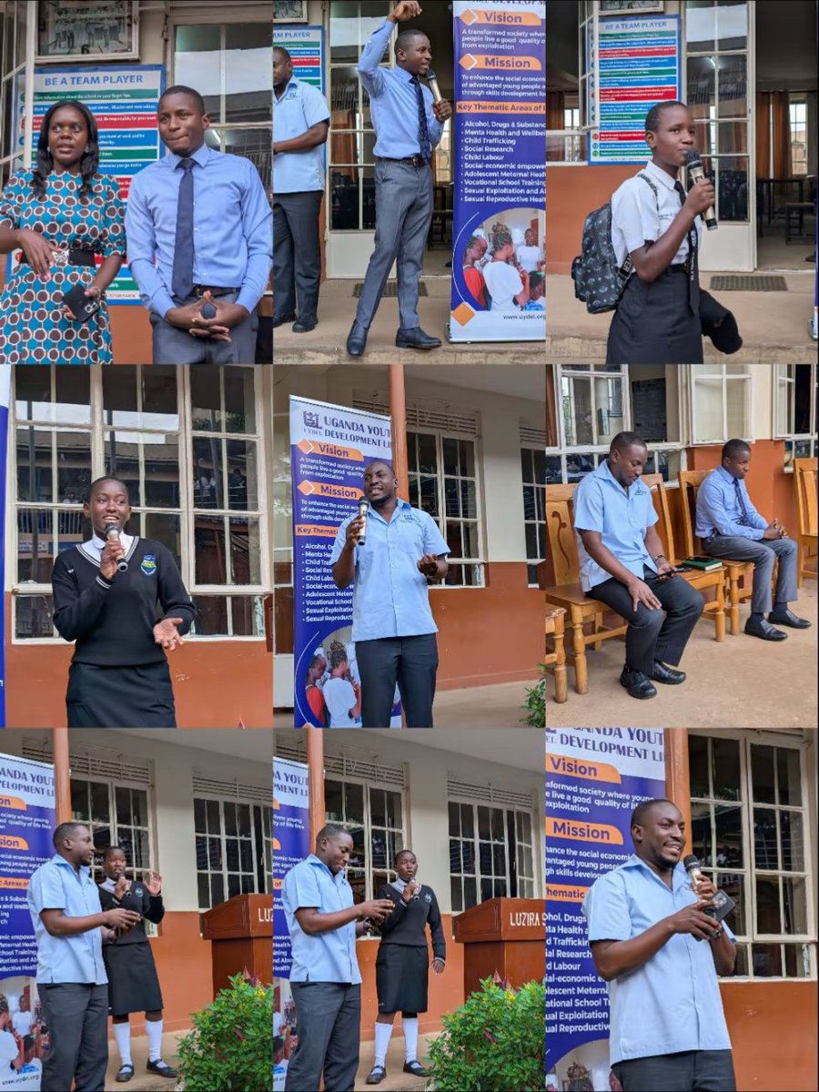 LuziraSecSch's tweet image. Today during our Friday Assembly, we were honored to host facilitators from Uganda Youth Development Link who engaged our students on the importance of saying NO to drug abuse.
 #ForExcellenceWeEndure #SayNoToDrugs #YouthEmpowerment #DisciplineAndExcellence #GuidanceAndCounseling