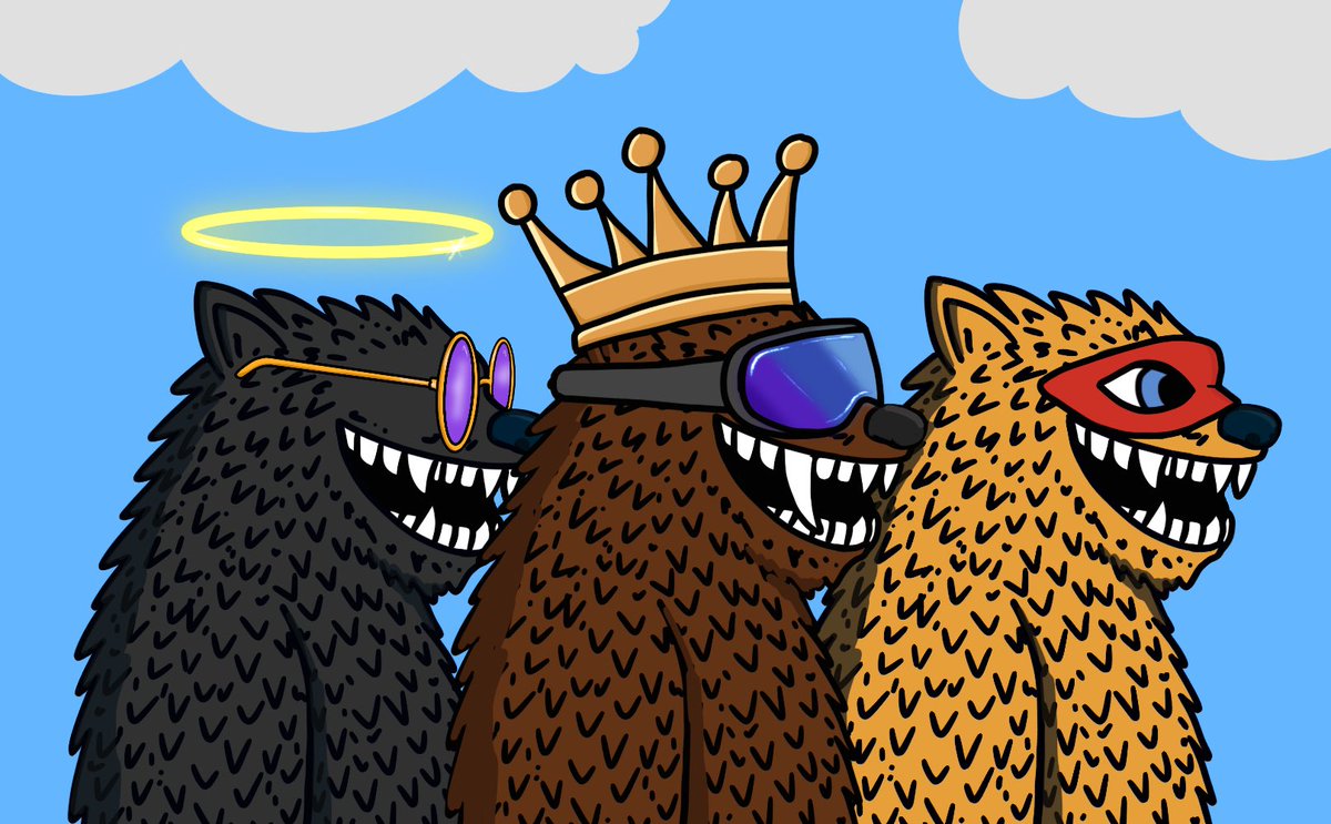FyzzyGrin's tweet photo. T moods. One pack. 🐺👑⚡
The saint, the king, and the rebel. Different vibes, same savage spirit.
Welcome to the Fuzzygrin world — where every character tells a story.
Which one are you? 😇 Halo 👑 Crown 😈 Mask
#NFT #NFTCommunity #NFTArt #Web3 #PFP #Fuzzy #xrpl https://t.co/MZtNcLgkV3