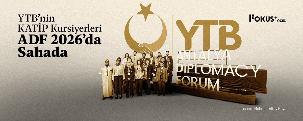 fokusplusnet's tweet photo. ➕ ÖZEL | YTB’nin (@yurtdisiturkler) KATİP Kursiyerleri ADF 2026’da Sahada

▪️ YTB’nin KATİP programı kapsamında eğitim alan kursiyerler, ADF 2026’da resmi heyetlere mihmandarlık yaparak diplomasi sahnesinde aktif rol üstlendi

▪️ Farklı ülkelerden gelen katılımcılar, kısa sürede edindikleri Türkçe becerileriyle Türkiye ile ülkeleri arasında önemli bir iletişim köprüsü kurdu

🔗 Detaylar Fokus+'ta!
https://t.co/fRdvkGYeUK