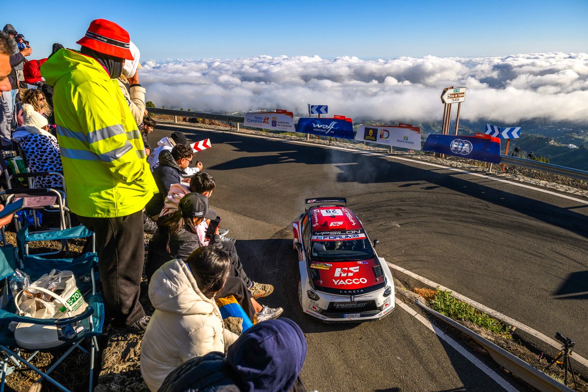 OfficialWRC's tweet image. That view 🤩

#WRC | #RallyIslasCanarias 🇪🇸