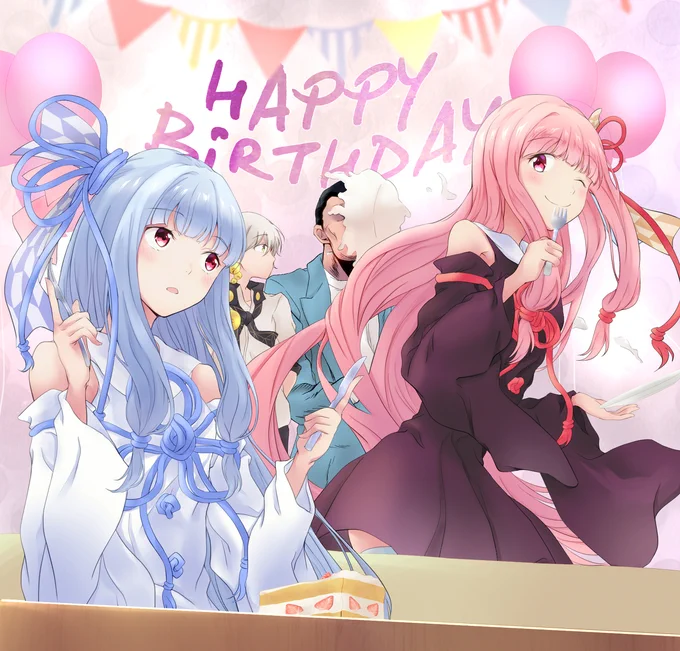 誕生日当日ですが過去絵でお許しを!!(新規絵は昨日上げたので)