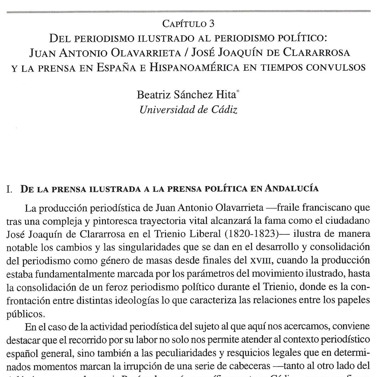 Historia Crítica del Periodismo Andaluz (HICPAN) tweet media