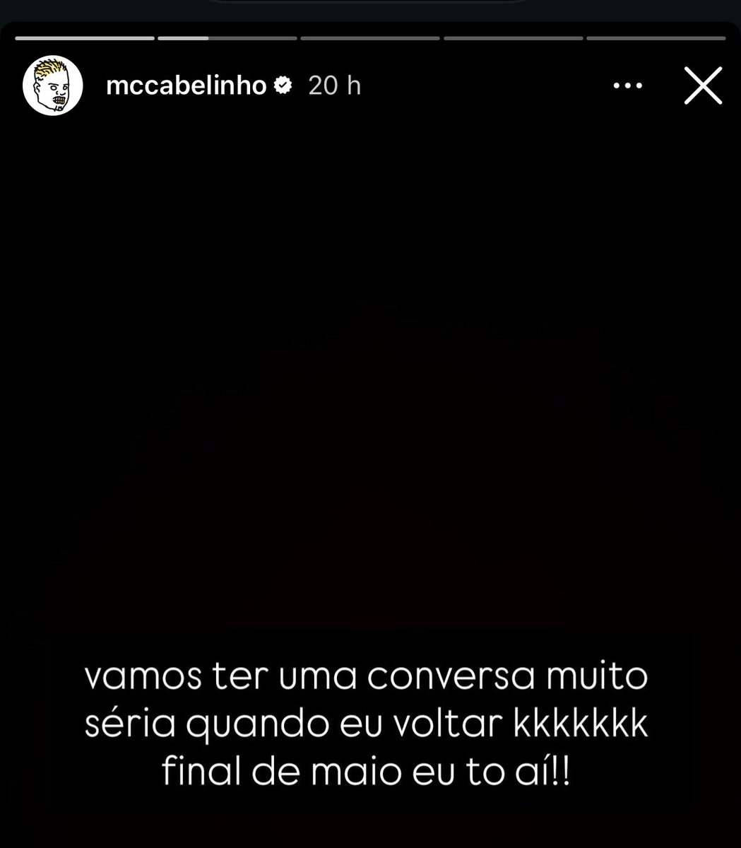 Mc Cabelinho Brasil | FAN ACCOUNT tweet media