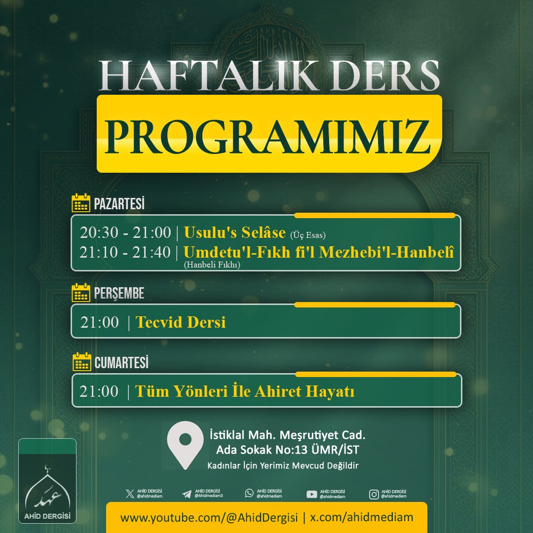 Ahid Dergisi tweet media