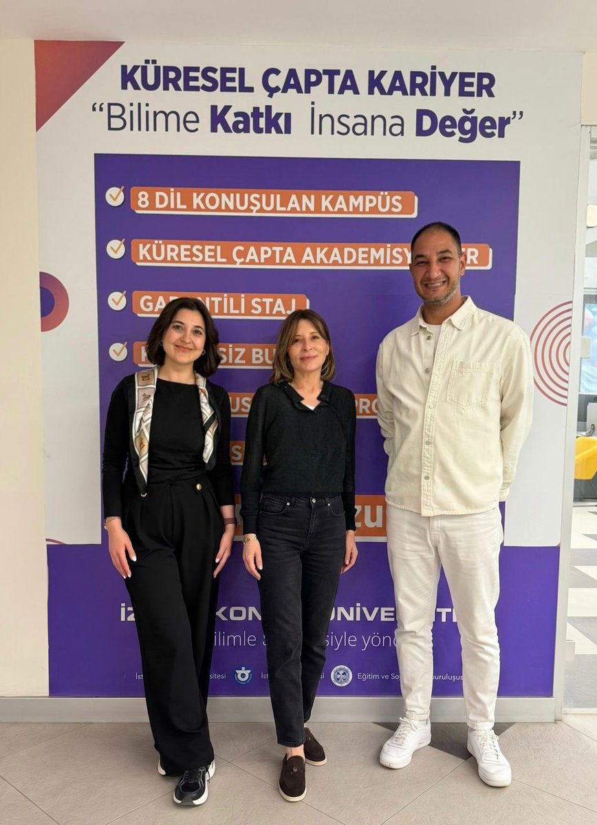 İzmir temaslarımız kapsamında, İzmir Ekonomi Üniversitesi’ni ziyaret etmekten büyük bir memnuniyet duydum.

Gerçekleştirdiğimiz görüşmede, eğitimde nitelikli iş birlikleri geliştirme ve gençlerimize yeni fırsatlar sunma hedefiyle önemli bir başlangıca imza attık. Ortak vizyonla