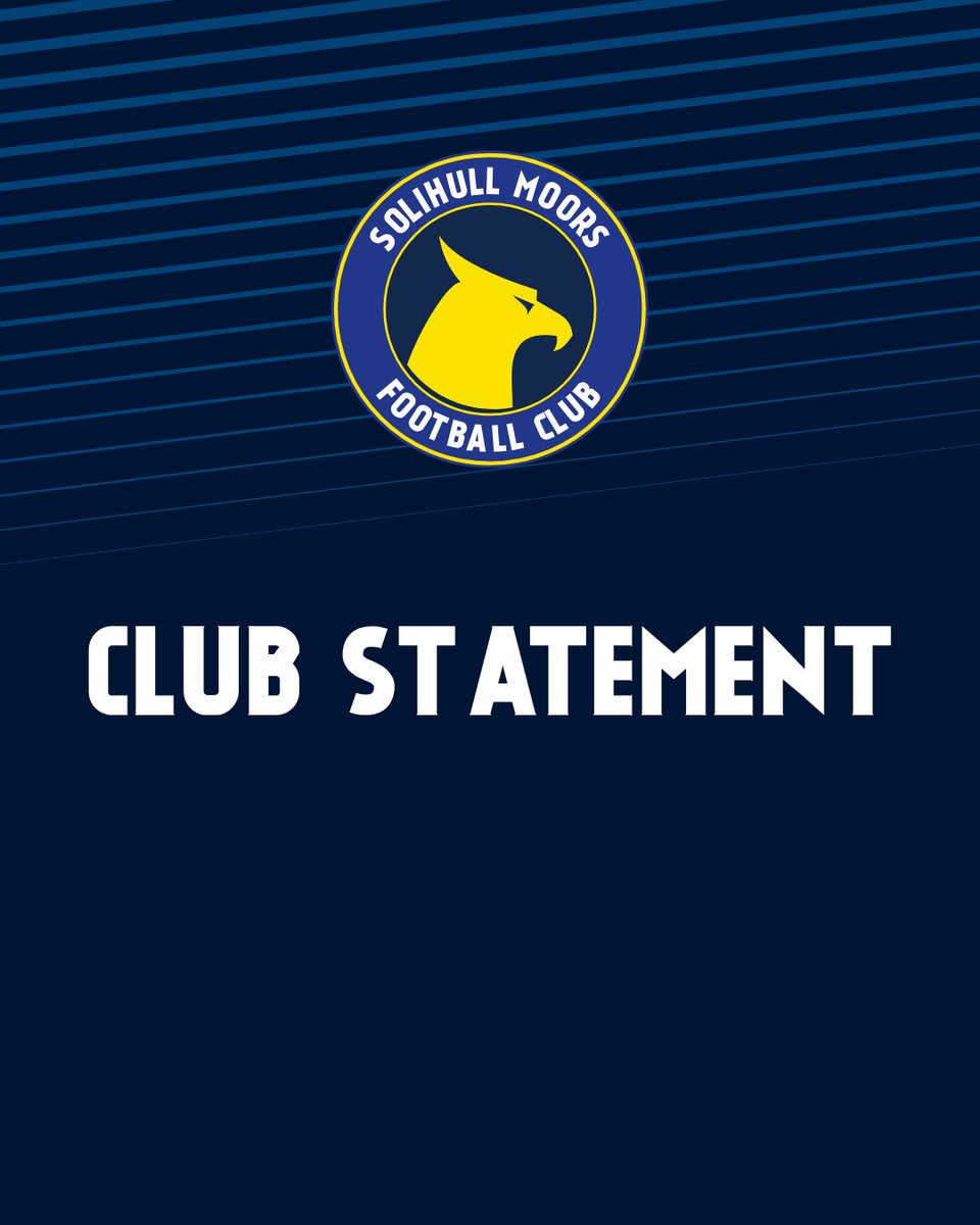 Solihull Moors FC tweet media