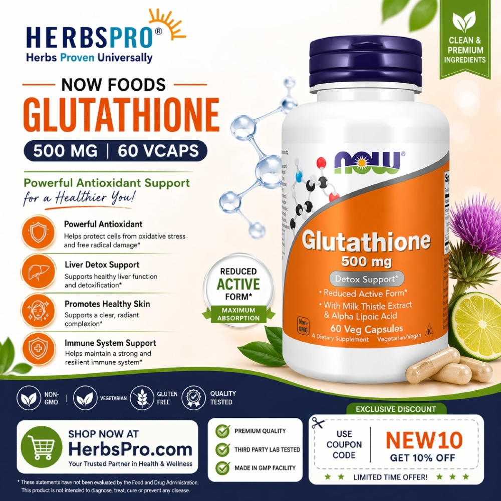 herbspro's tweet image. Glow from within. Boost your wellness with Now Foods Glutathione 500 mg! Supports skin glow, detox, and antioxidant defense for a healthier you. Shop now!
herbspro.com/products/gluta…

#Glutathione #SkinGlow #Detox #Antioxidants #Wellness #HealthyLiving #NowFoods #SelfCare