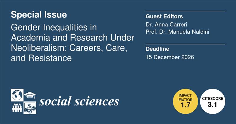 SocSci_MDPI's tweet image. 🚨 #Academia is broken. 📉 #Neoliberalism blocks career progress. 
🌍 #CallForPapers for global scholars!

✍️ Submit new research on #genderinequality and institutional resistance. 
🔗 brnw.ch/21x1U7c

#GenderEquality #HigherEd #Sociology
