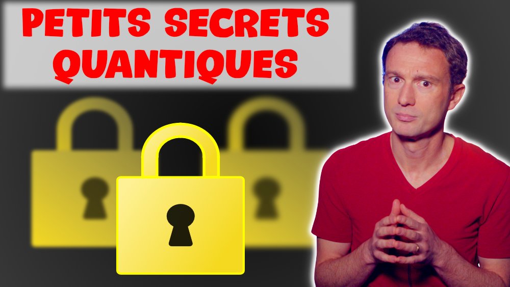 Nouvelle vidéo ! LA CRYPTOGRAPHIE QUANTIQUE. 

Je vous parle de BB84, le protocole de distribution de clé quantique qui a valu à Bennett &amp; Brassard leur prix Turing il y a quelques semaines.