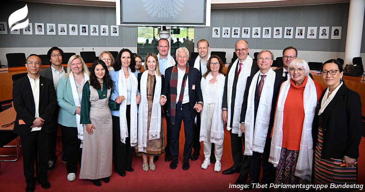 SaveTibetOrg's tweet image. This week ICT Chairman Richard Gere and President Tencho Gyatso joined @savetibet Germany's Executive Director Kai Müller at the German Bundestag!

There they met with the #Tibet Parliamentary Group and Bundestag representatives to discuss Germany’s ongoing advocacy and support