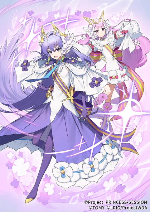【お仕事】 本日4月25日発売のWIXOSS新拡張パック「プリンセッション・オーケストラ SELECTOR」にて『プリンセス・ヴィオラ&ネージュ』『QUINTET PULSE』の2点を描かせていただきました!よろしくお願いいたします! #プリオケ #WIXOSS #ウィクロス発売記念