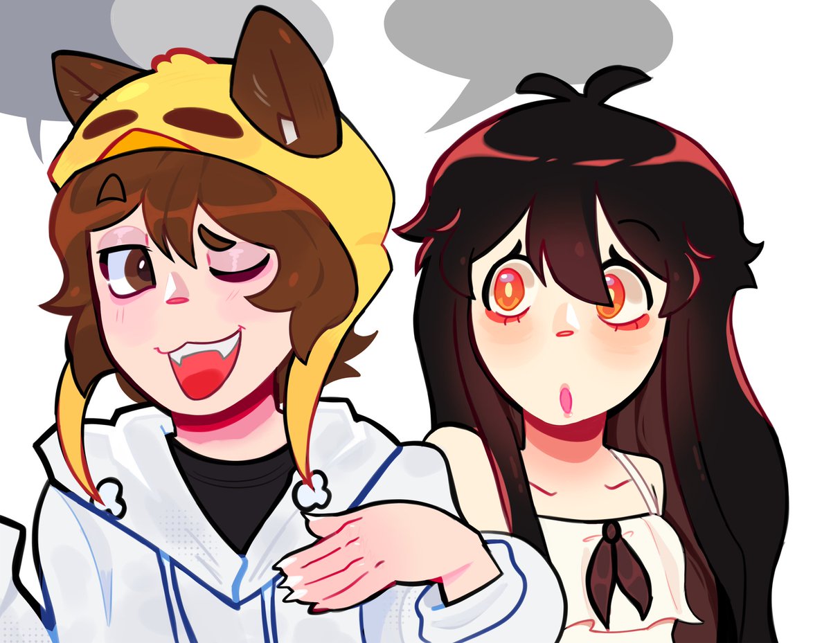 Dibujito de Cap y Lin✨
#CapitanGatoFanArt