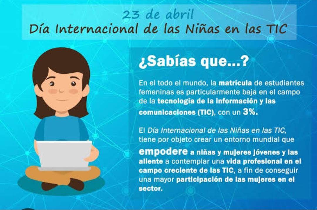 En el Día Internacional de las #NiñasEnLasTIC, desde #EducaciónVillaClara reafirmamos que en Cuba con nuestro sistema educativo gratuito garantiza una transformación digital inclusiva. La #tecnología es espacio para crear, #aprender y transformar. #MujeresEnRevolución.