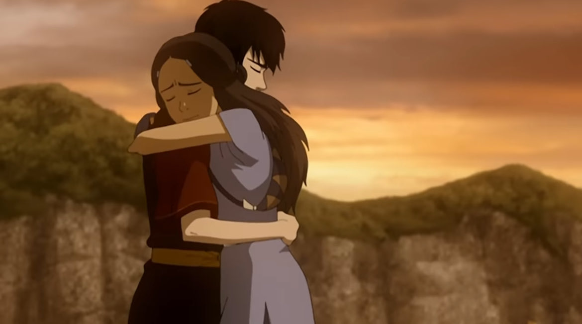 elin4jean's tweet photo. The hug is so important because it’s a sign that not only Katara forgives Zuko, she also considers him her friend now. https://t.co/iKtVL6IwMn