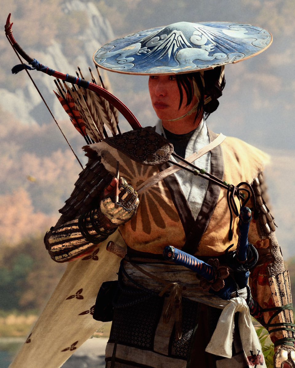 UVioletra's tweet photo. #GhostOfYotei https://t.co/Kf40tFWtKn