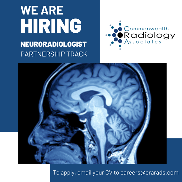 CRARadiology's tweet image. CRA is Hiring!

We are seeking fellowship-trained neuro imaging radiologists for multiple on-site or remote positions within our network.

Read the full job description and apply on our website here: hubs.ly/Q046xWjj0

#radiology #radiologyjobs #CRARadiology