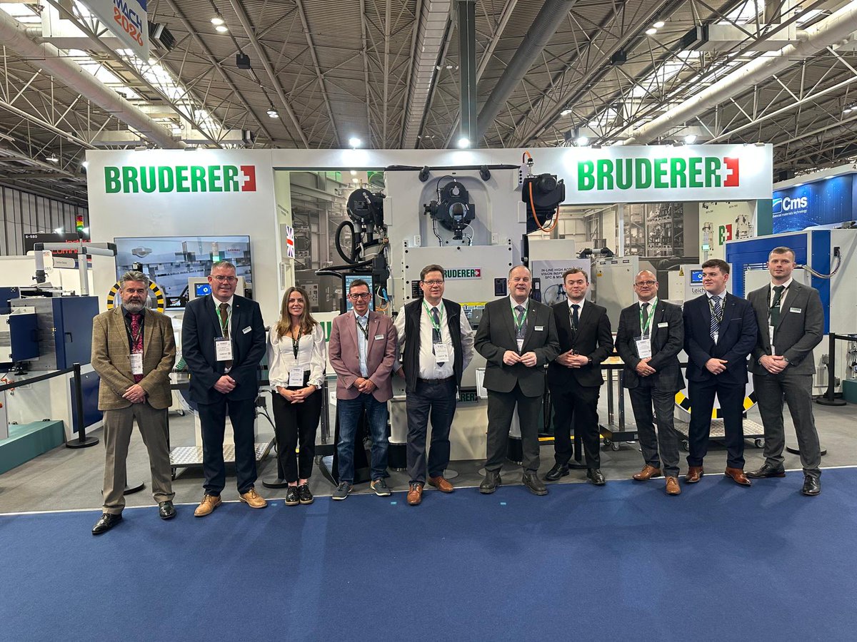 BrudererUK's tweet image. 🎉 That’s a wrap on MACH 2026! Huge thanks from the Bruderer UK team to everyone who visited our stand. Great conversations, strong enquiries and pride in showcasing the world’s leading stamping technology. See you in 2028! 
#mach2026 #ukmfg #exhibitions #engineeringexcellence
