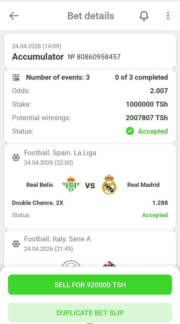 *KAMPUNI👉 : FANSPORT*📌
*BET OF THE DAY*⚽️🔥🔥🔥

CODE👉 : KQUUG

🧿Hauna account ya FANSPORT?

*Jisajili(Register)👇👇👇*
rb.gy/152i5i

*Promocode Jaza👉 : INJINIA*

Bonus mpaka 380K
⚠️Zima VPN unapo jisajili

STAKE HIGH WIN BIG💰💰💰
<a href="/the_engineer777/">WAWEKEZAJI💵💵💸💸💰💰</a>
