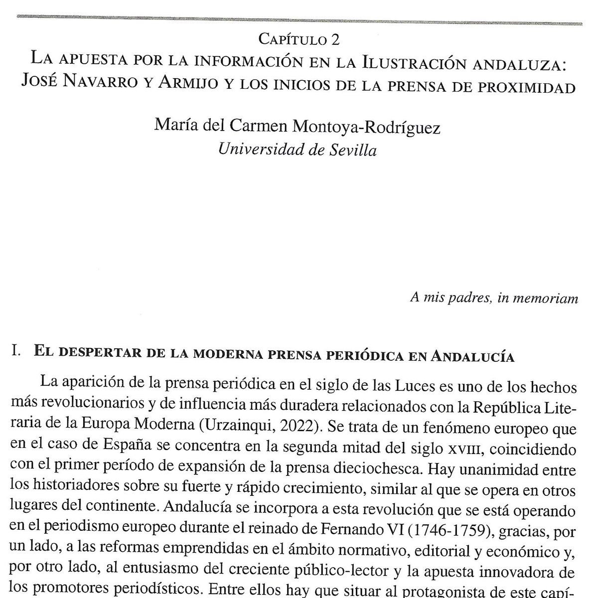 Historia Crítica del Periodismo Andaluz (HICPAN) tweet media