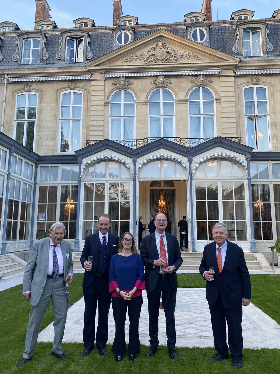 British_France's tweet photo. Fantastic AGM &amp; garden party at #British Ambassador’s Residence #Paris @UKinFrance @BritishinFrance huge thanks to His Majesty’s Ambassador Sir @TomDrewUK for his warm welcome &amp; extraordinary hospitality! @fbcci @francobritish @fr_British @SimpkinAndrew @RSStGeorge @PoppyLegion https://t.co/sZxy0214xj