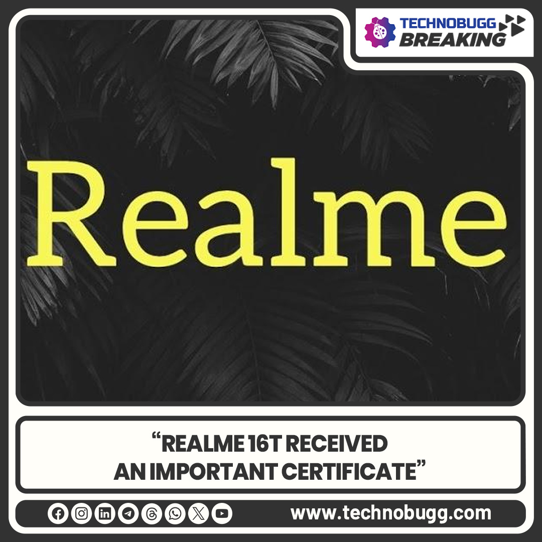 akhiljoseph's tweet image. Realme 16T Received An Important Certificate

Read more : technobugg.com/realme-16t-rec…

#Realme #Realme16T #Breaking #Technobugg #technews