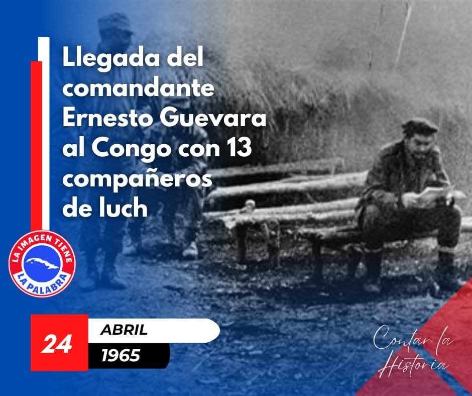 En 1965, el Che lideró a 100 guerrilleros en el Congo, dando inicio al internacionalismo cubano en África. Durante siete meses en tierra africana, junto a los Simbas, forjó un legado de solidaridad sin fronteras. #CubaViveEnSuHistoria #CheVive #CubaMined