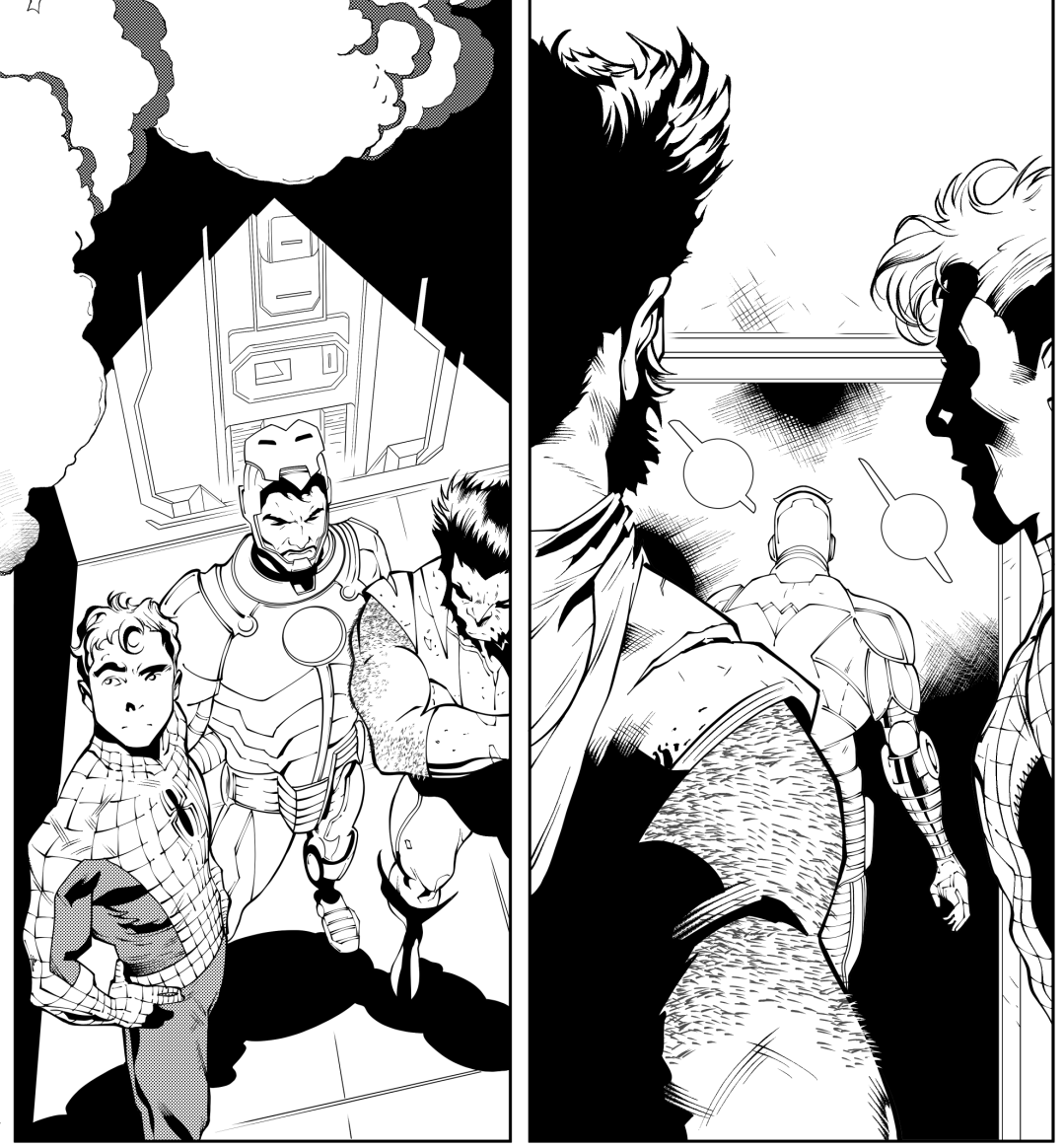 e_lyrio's tweet image. So, is it looking good?
.
#lyrioinks #marvel #comics