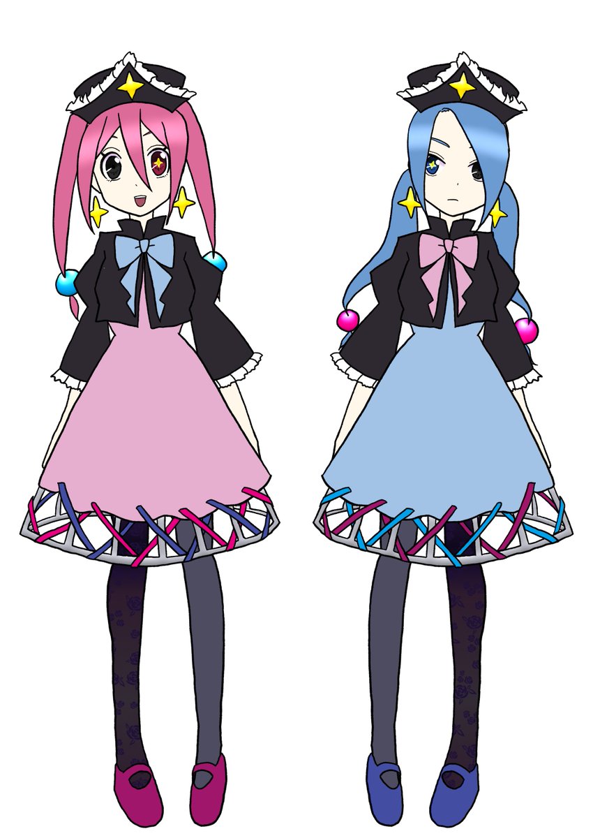 defect_rice01's tweet photo. 二人組〜。 https://t.co/XGFuHi4JT4
