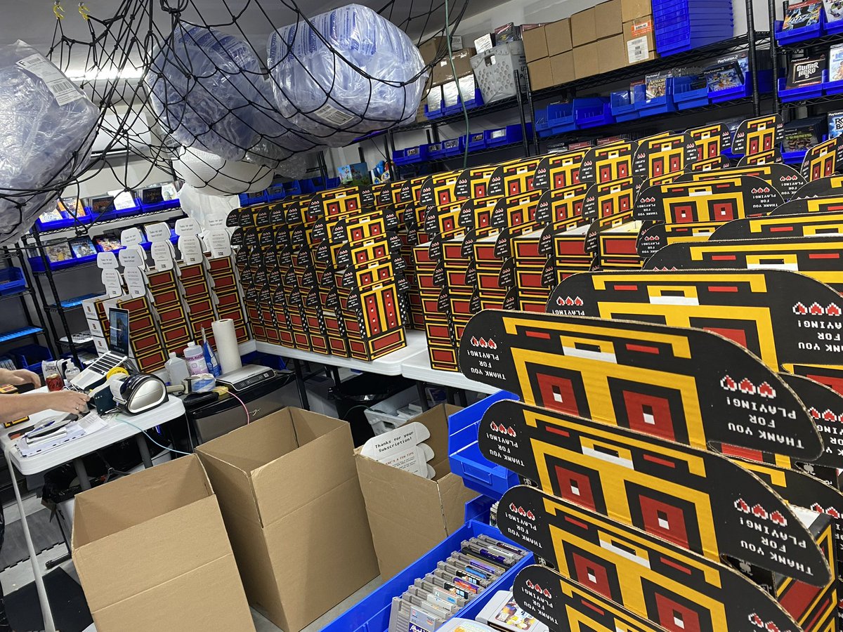 RGTreasure's tweet image. April boxes are all on their way to your house!  Don’t miss another month!  Time to prep for May! 🙌 

#subscriptionbox #retrogames 
The Classic Video Game subscription box!
Celebrating 10 years!
Select your Consoles
Set your own preferences
Add your Inventory, No Duplicate