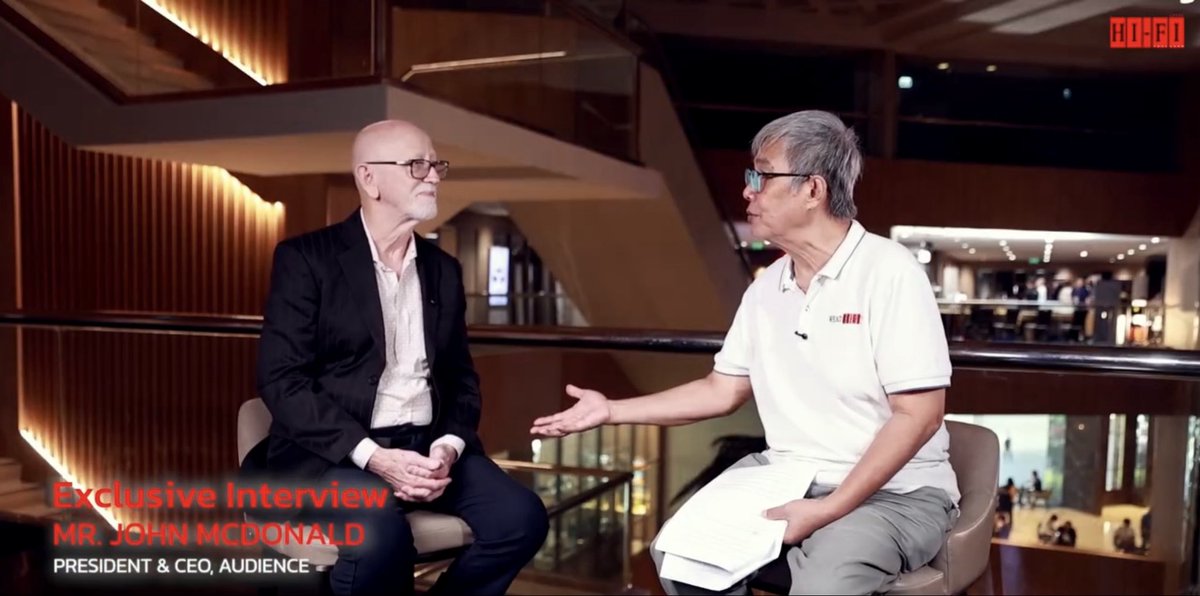 Audience_AV's tweet photo. John McDonald interview with What Hi-Fi? Thailand at the Bangkok International Audio-Video Show 2026

https://t.co/ucyn3B6vR6 

#hifi #bangkokhifi #audiophile https://t.co/VraYlBosoS