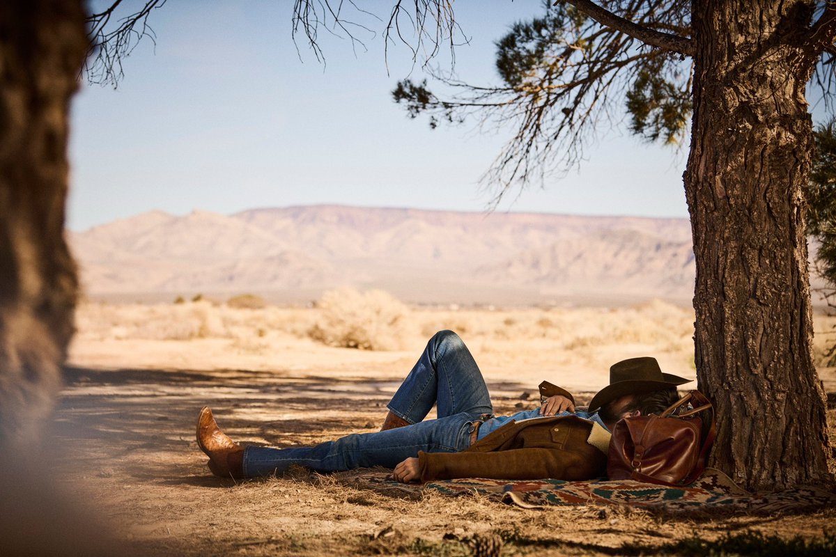 sklenardaily's tweet photo. Brandon Sklenar for Lucchese. https://t.co/Fp7NeFmOpo